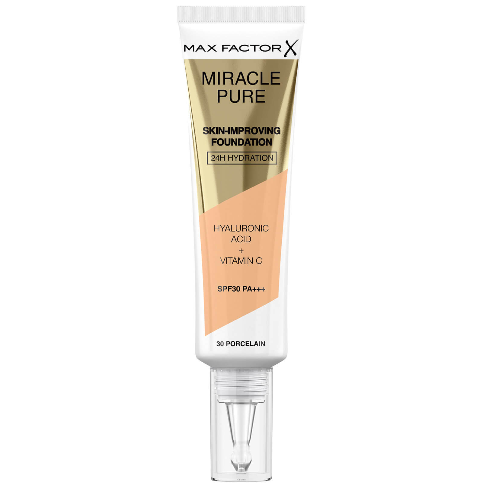 Max Factor Miracle Pure Skin Improving Foundation 30ml (Various Shades) - Porcelain