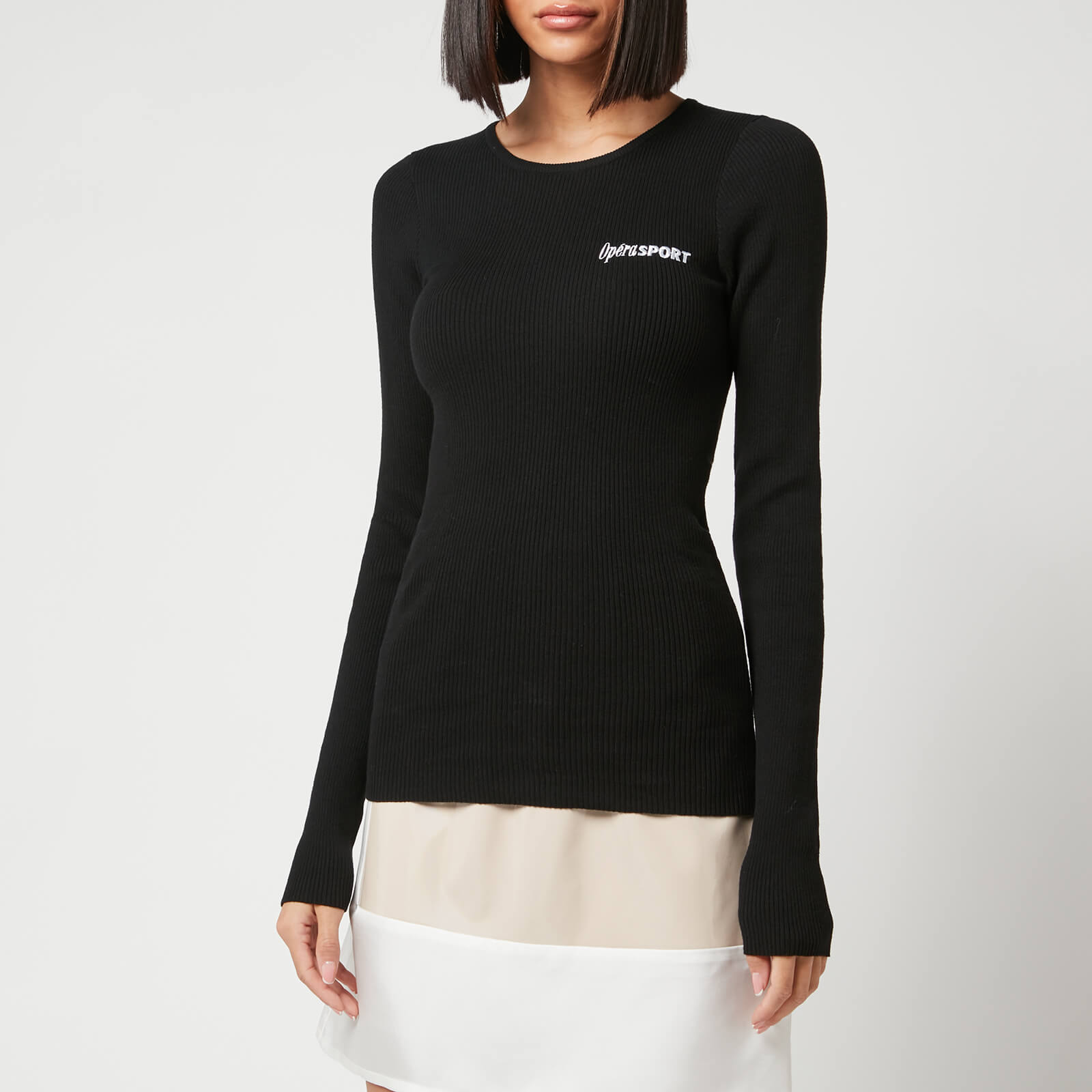 OpéraSPORT Women's Marya Knit Top - Black - UK 8-10