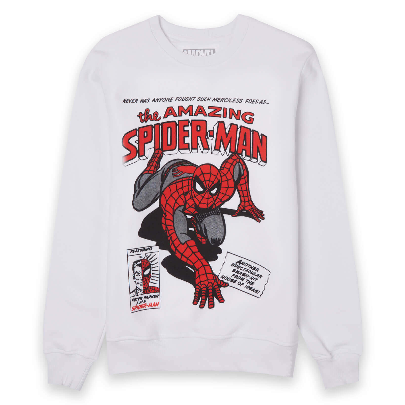 

Marvel Alias Kids' Sweatshirt - White - 3-4 Anni - Bianco