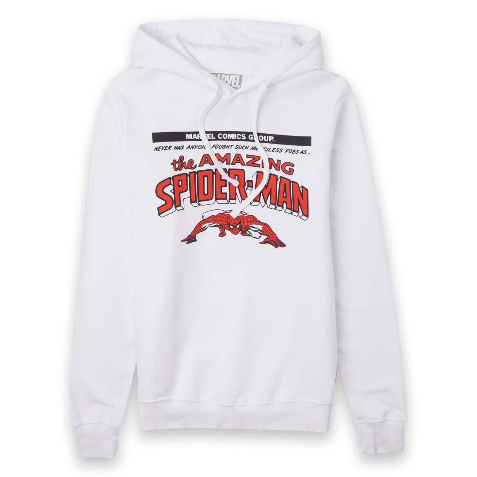 

Marvel Wall Crawler Kids' Hoodie - White - 3-4 Anni - Bianco