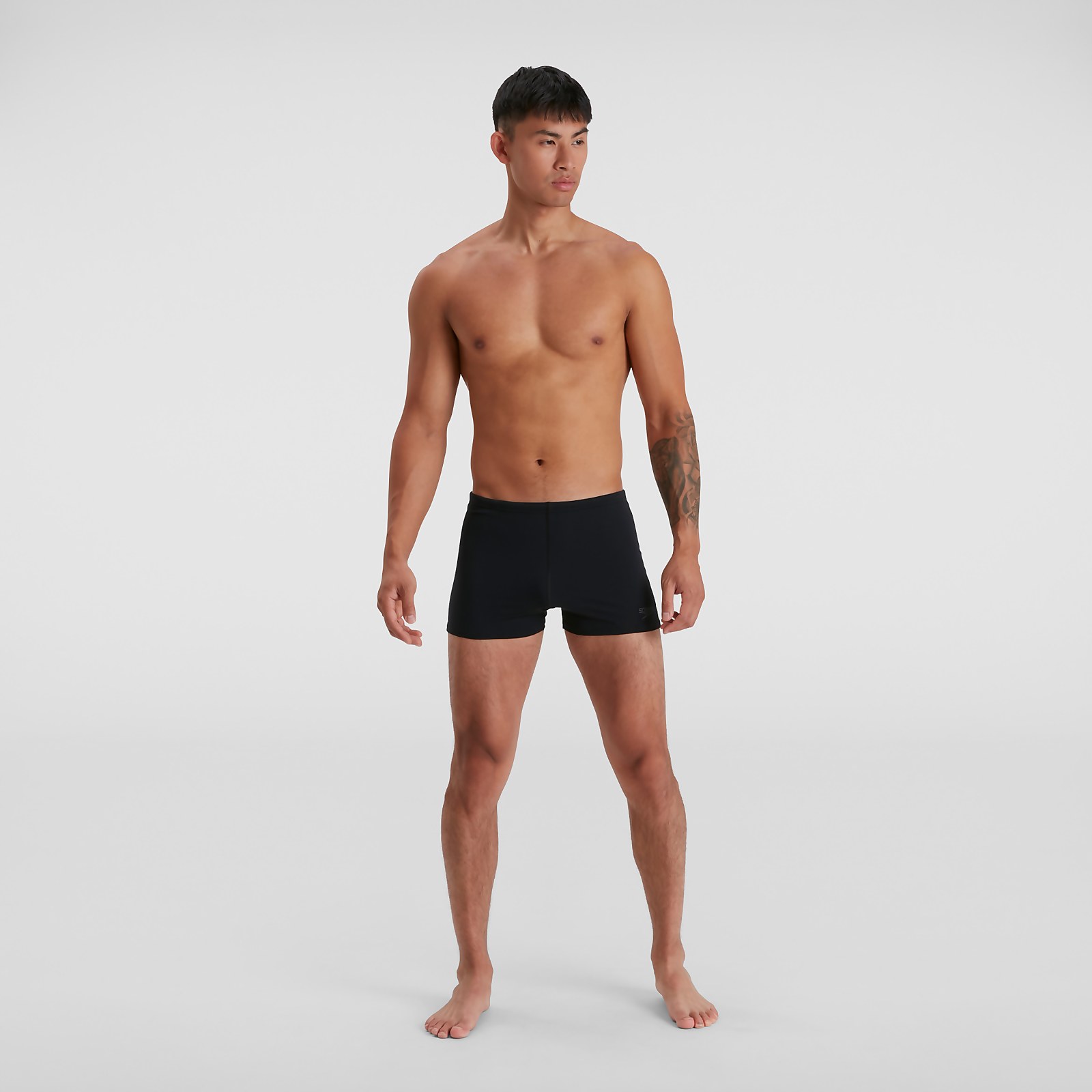 Photos - Swimwear Speedo Men's Eco Endurance+ Aquashort Black 