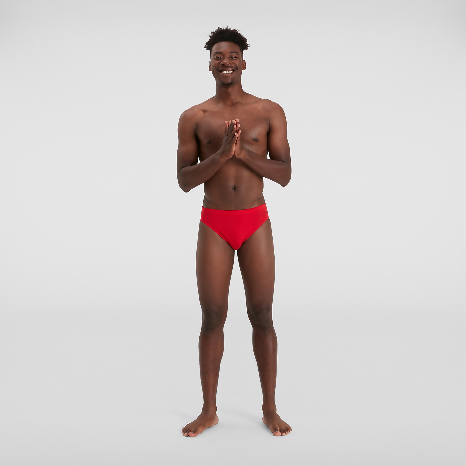 Photos - Swimwear Speedo Men's Eco Endurance+ 7cm Brief Red 