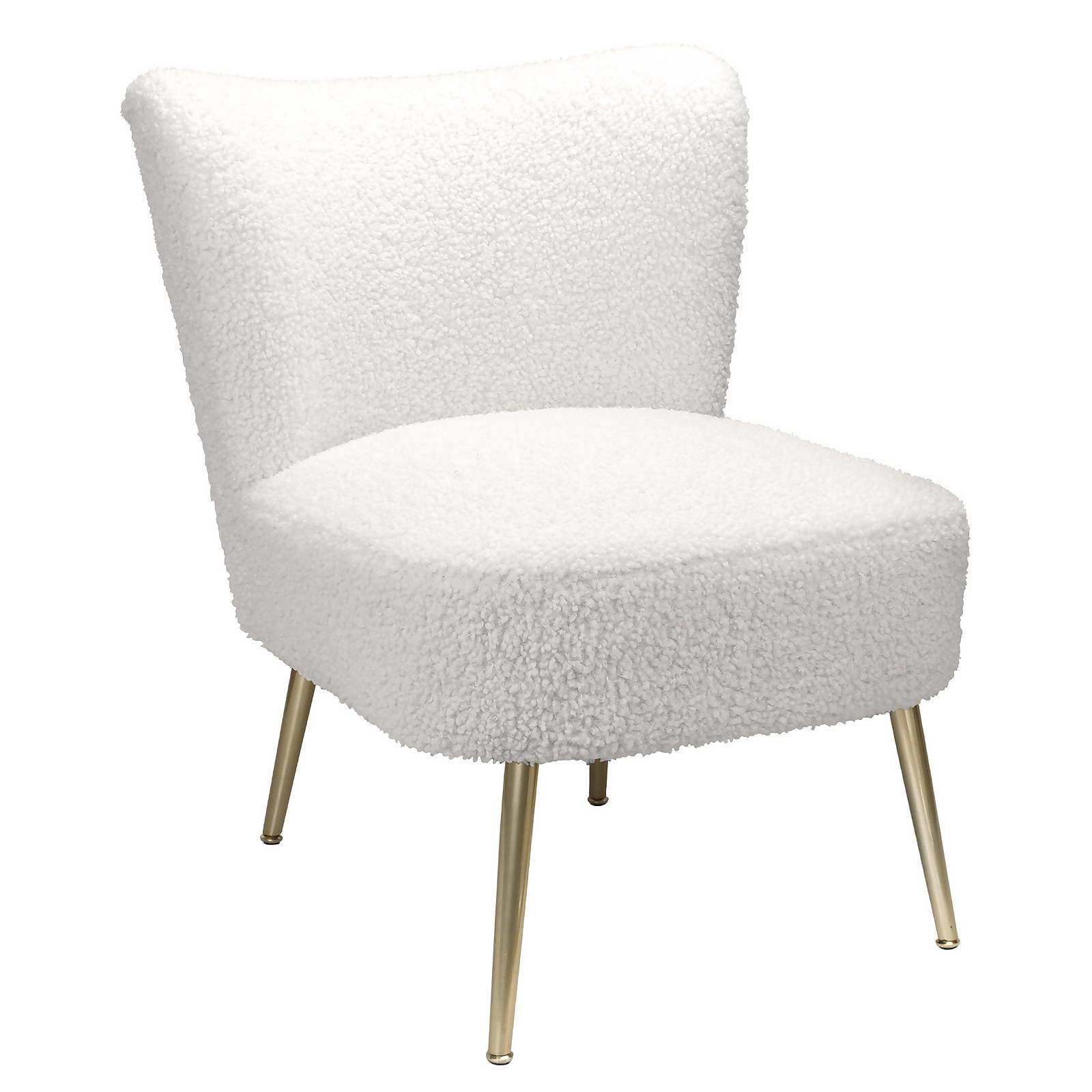 Photo of Dolly Boucle Accent Chair - Cream