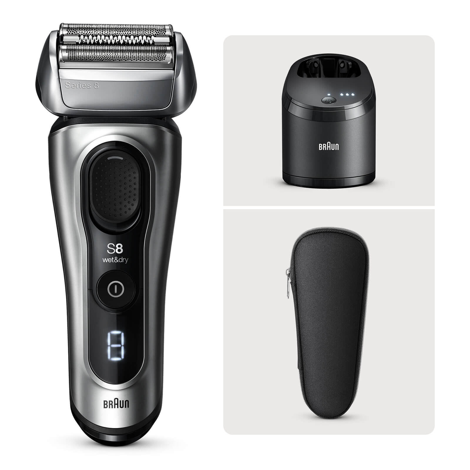 

Braun Series 8 Shaver with SmartCare Center