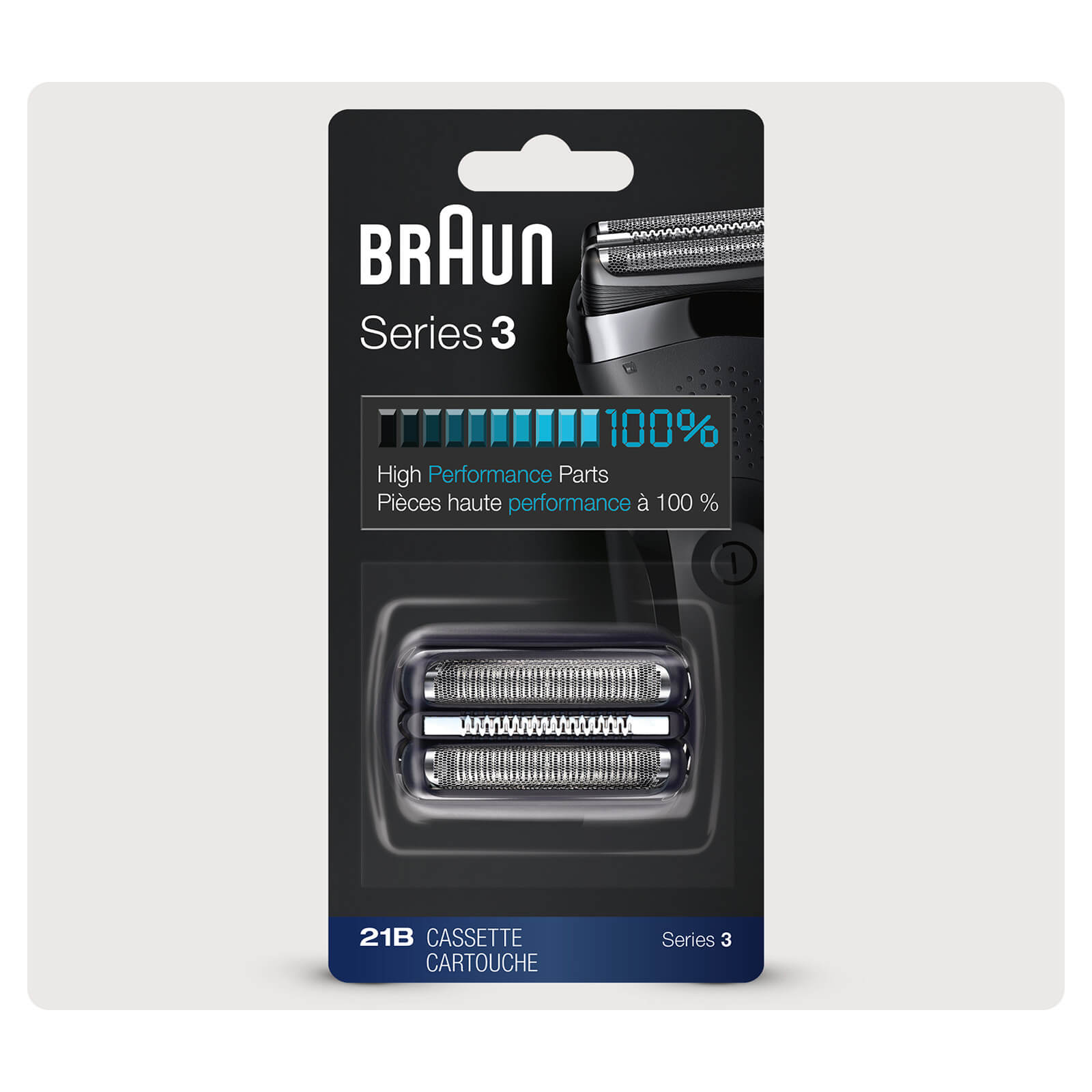

Braun Series 3 21B Electric Shaver Head Replacement, Black