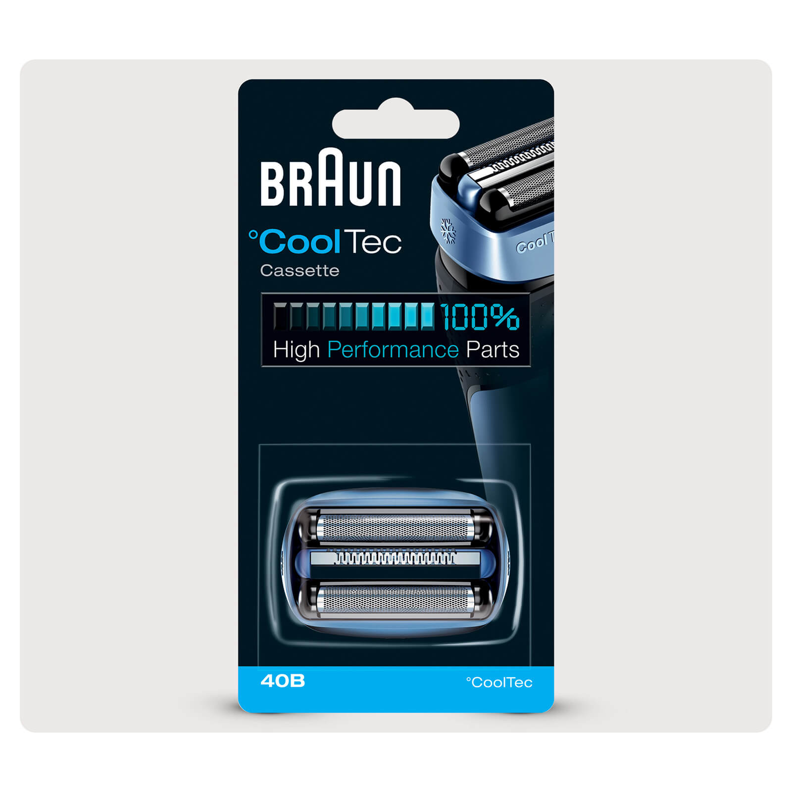 

Braun Series 4 40B Electric Shaver Head Replacement, Black