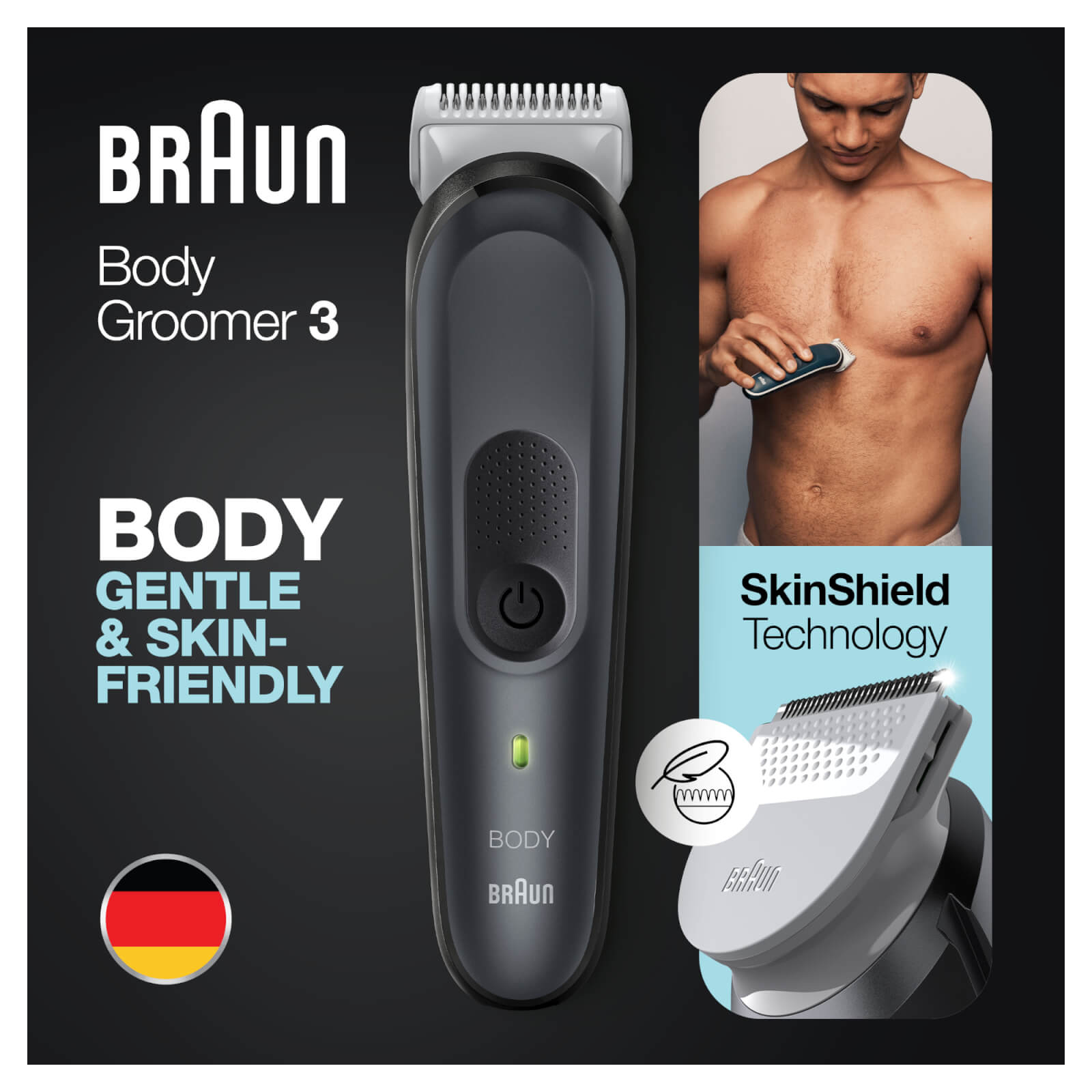 

Braun Body Groomer 3 with 3 attachments