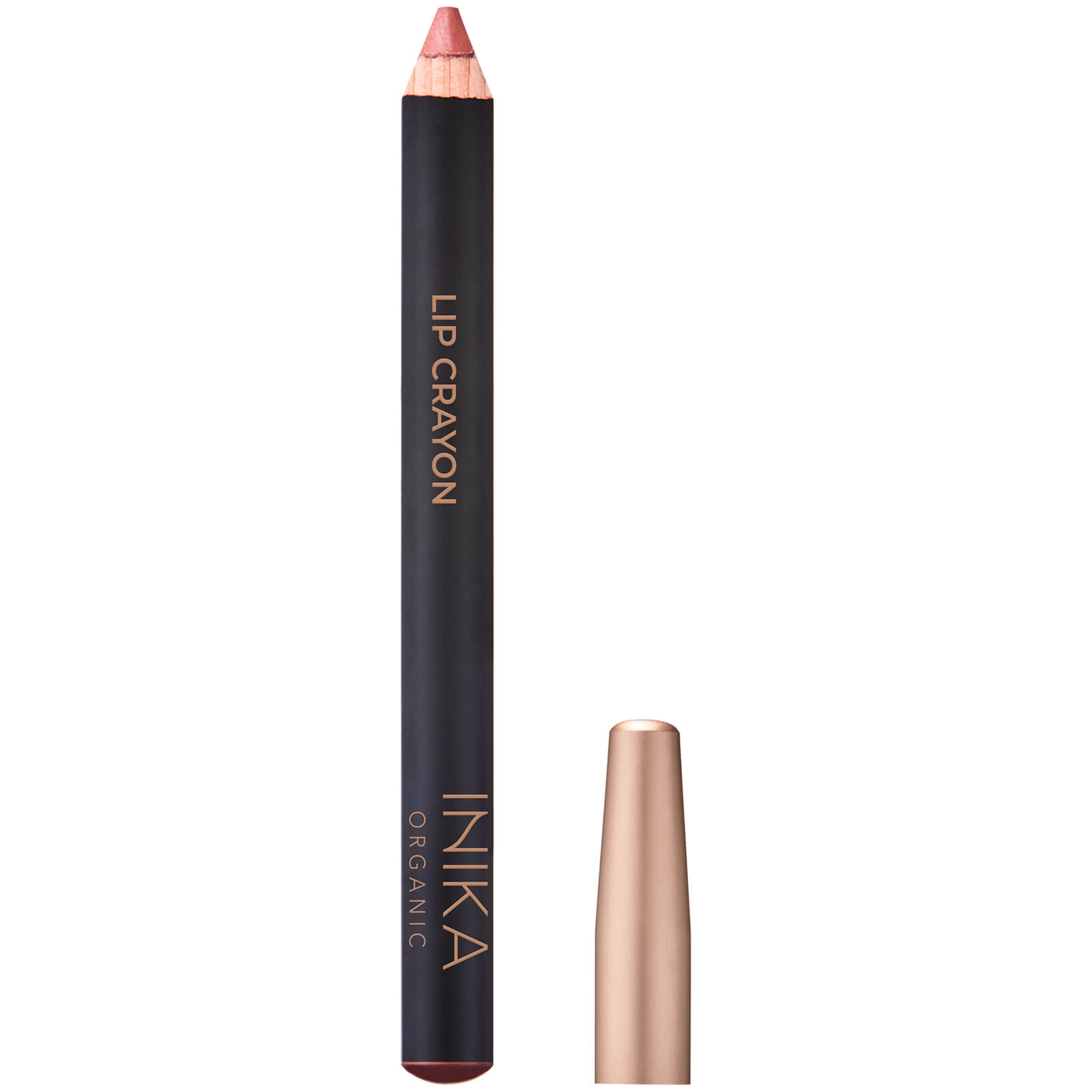 INIKA Organic Lipstick Crayon 3g (Various Shades) - Rose Nude