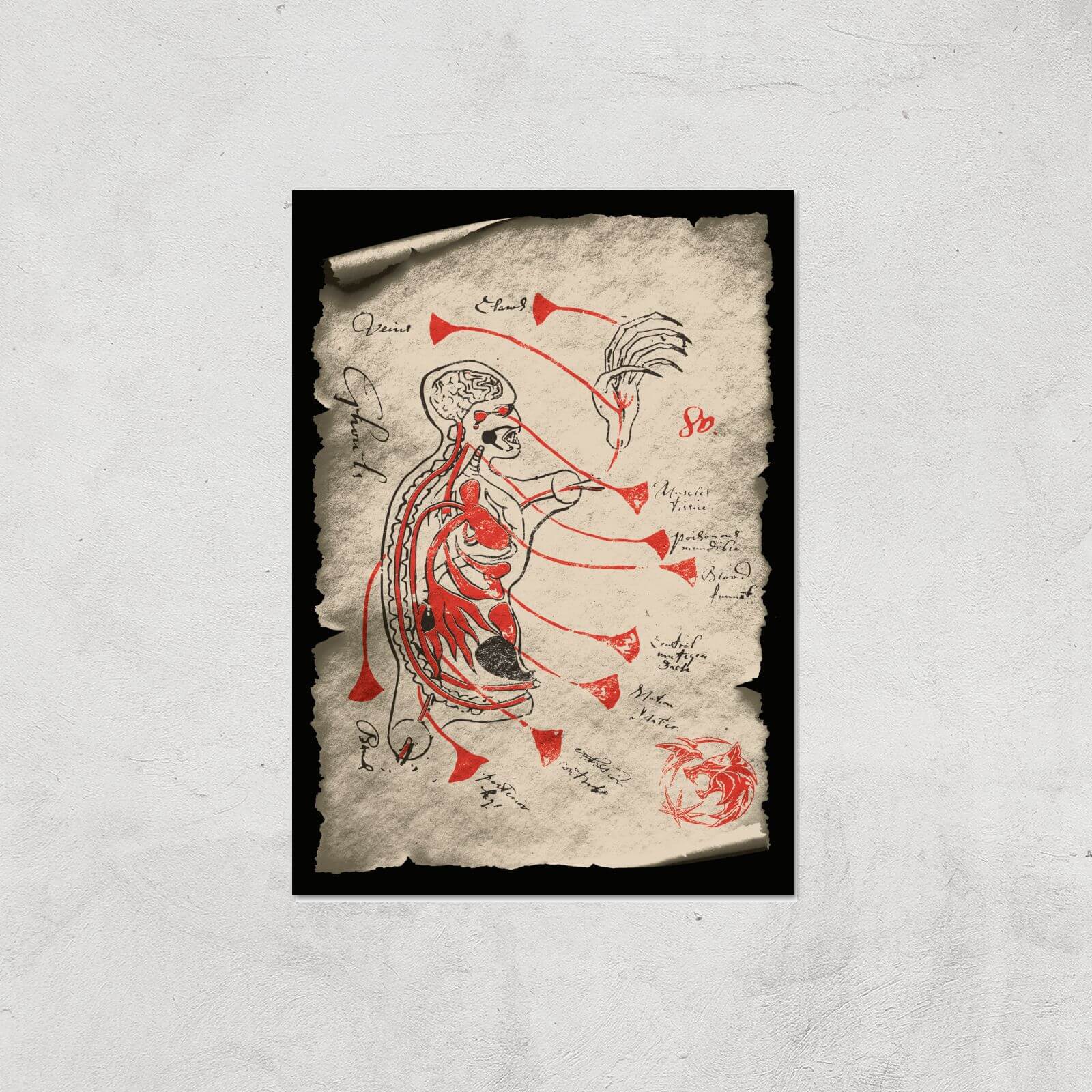 

The Witcher Sketched Giclee Art Print - A3 - Print Only