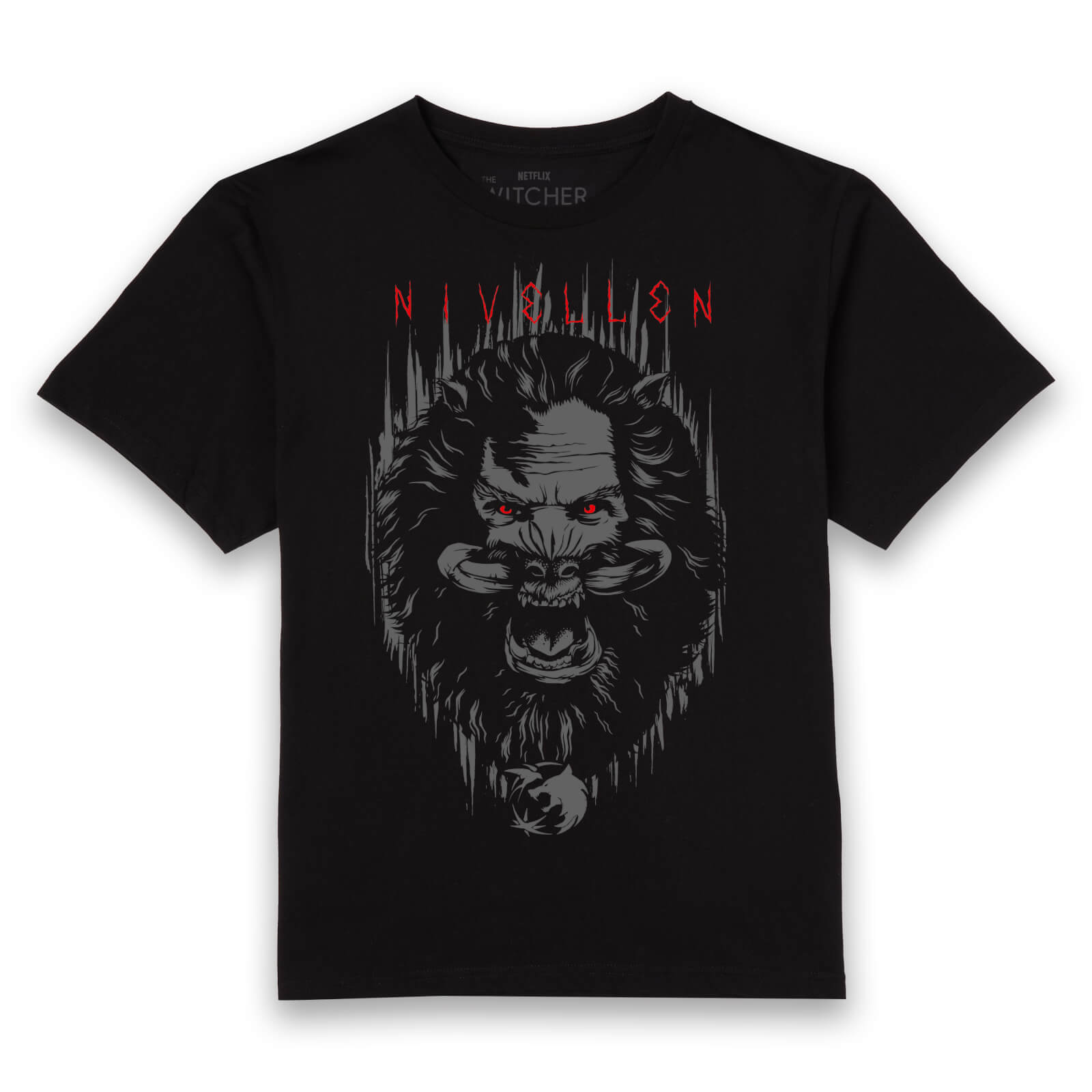 The Witcher Nivellen Unisex T-Shirt - Black - XL - Black