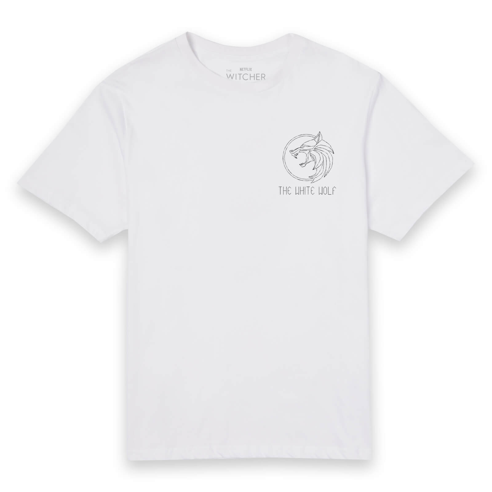 

The Witcher The White Wolf Unisex T-Shirt - White - M - Bianco