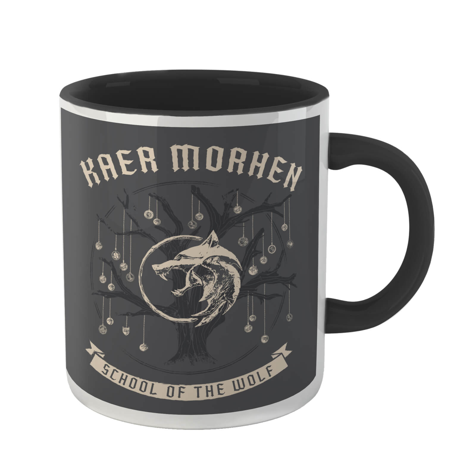 

The Witcher Kaer Morhen Mug - Black