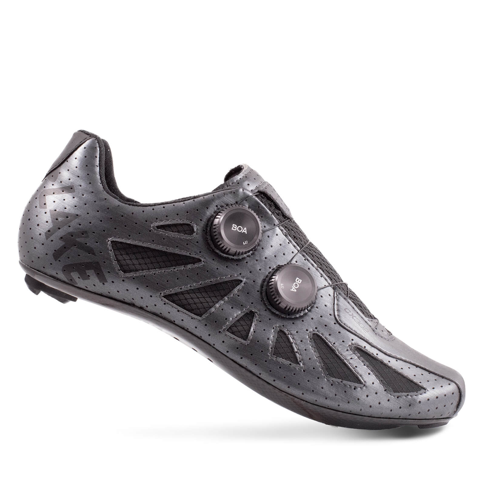 Lake CX302 SE Road Shoes - EU45 - Metal