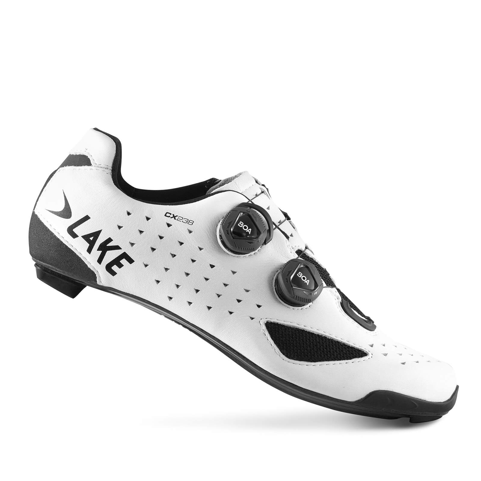 Lake CX238 Road Shoes - EU44 - White
