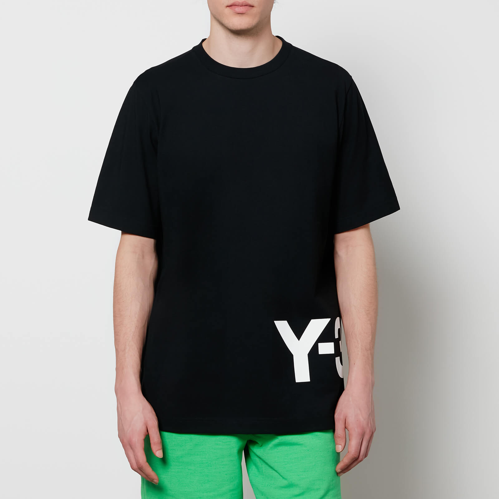 Y-3 Men's Large Logo T-Shirt - Black - S