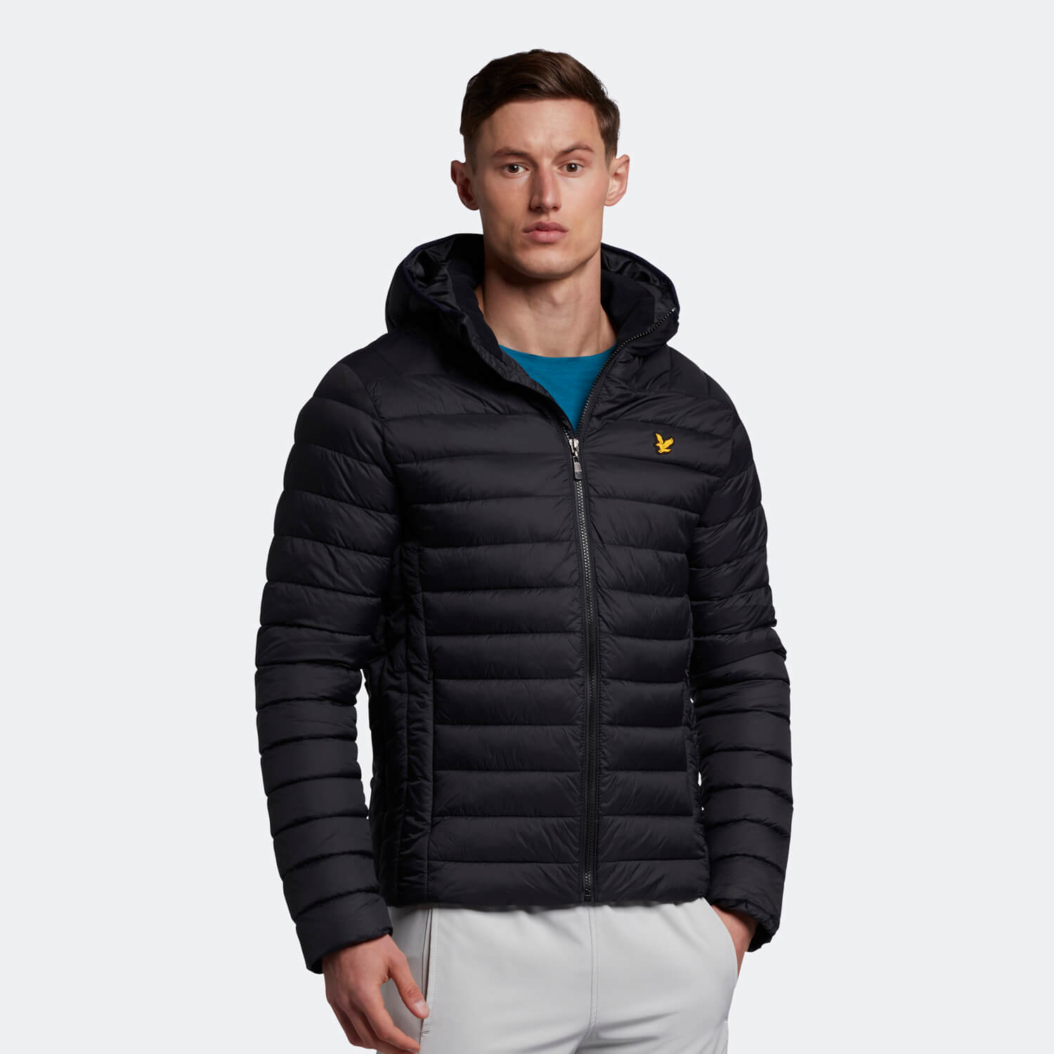 

Men's Lightweight Quilted Jacket - True Black - S