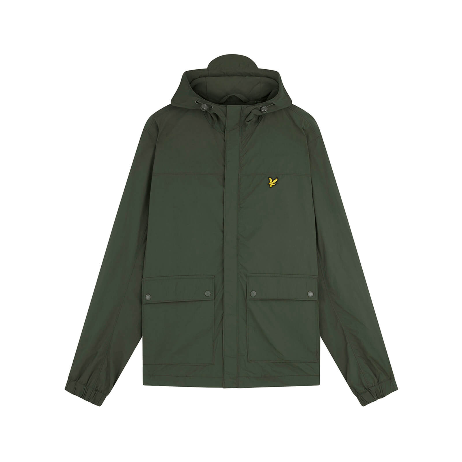 

Men's Hooded Pocket Jacket - Olive - XL