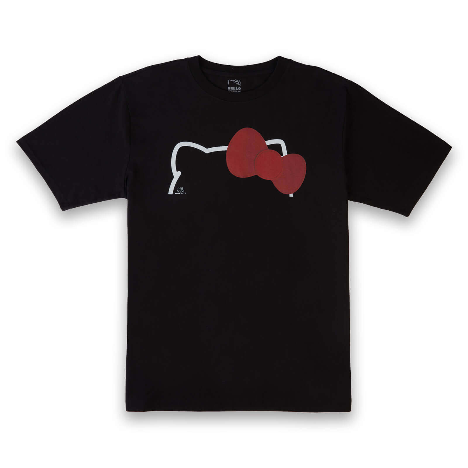 

Hello Kitty Iconic Red Bow Men's T-Shirt - Black - S - Nero