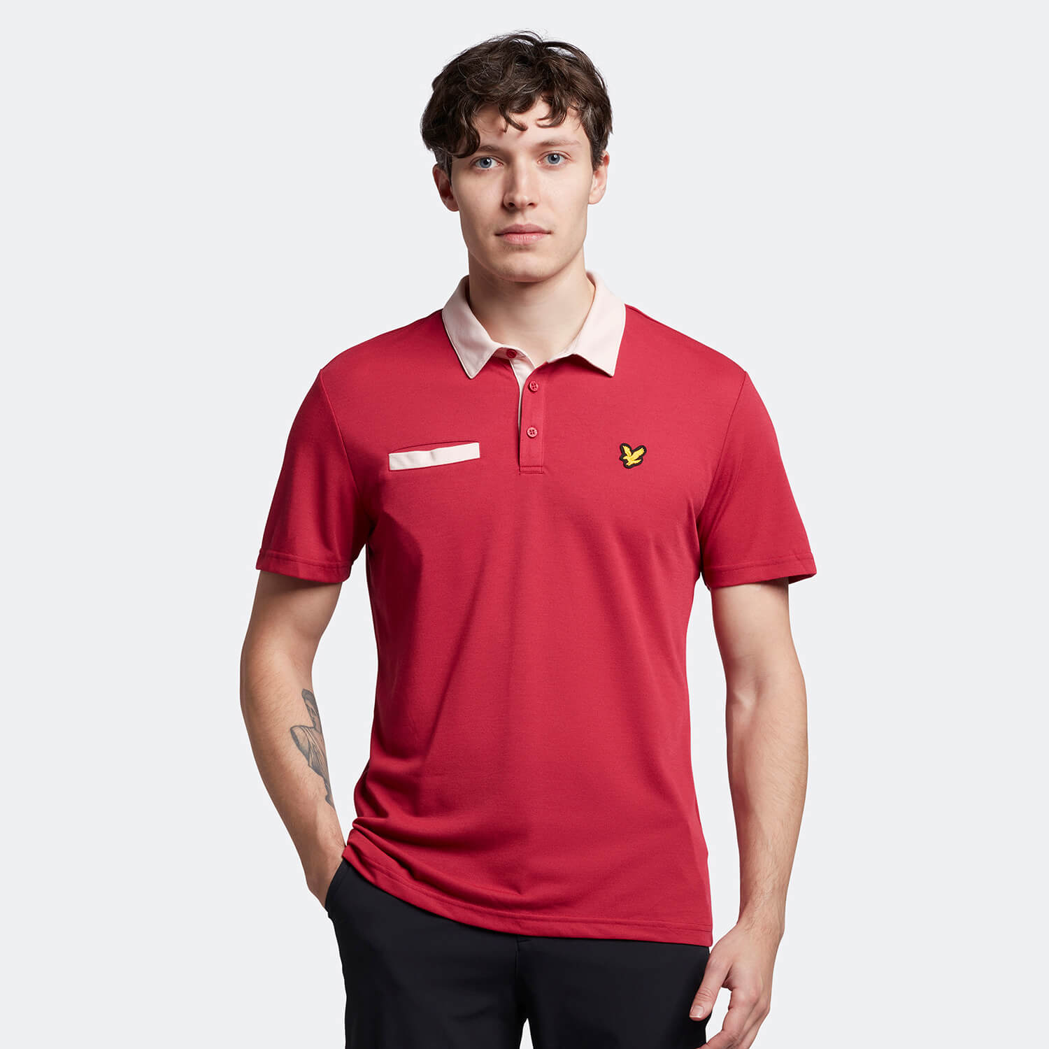 

Men's Aviemore Polo - Cranberry - S