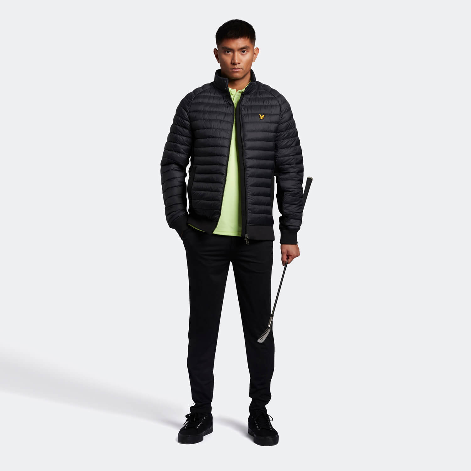 

Men's Airlight Tape Trackies - True Black - 30