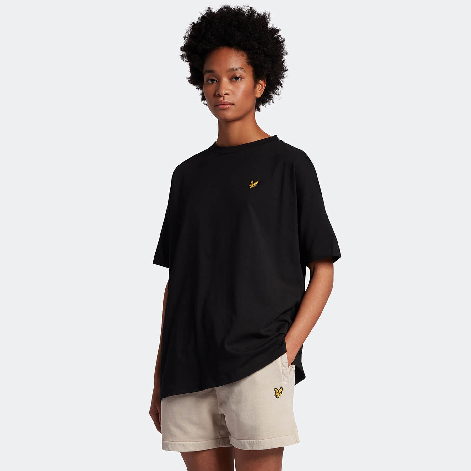 

Women's Oversized T-Shirt - Jet Black - 14