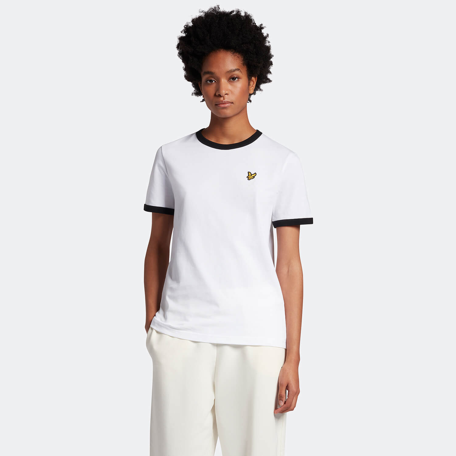 

Women's Ringer T-Shirt - White - 6