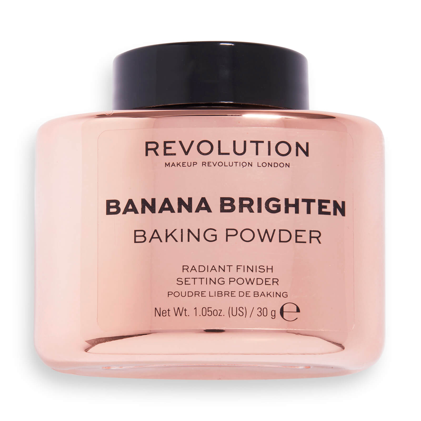 Image of Makeup Revolution Loose Baking Powder (Various Shades) - Banana (Brighten)