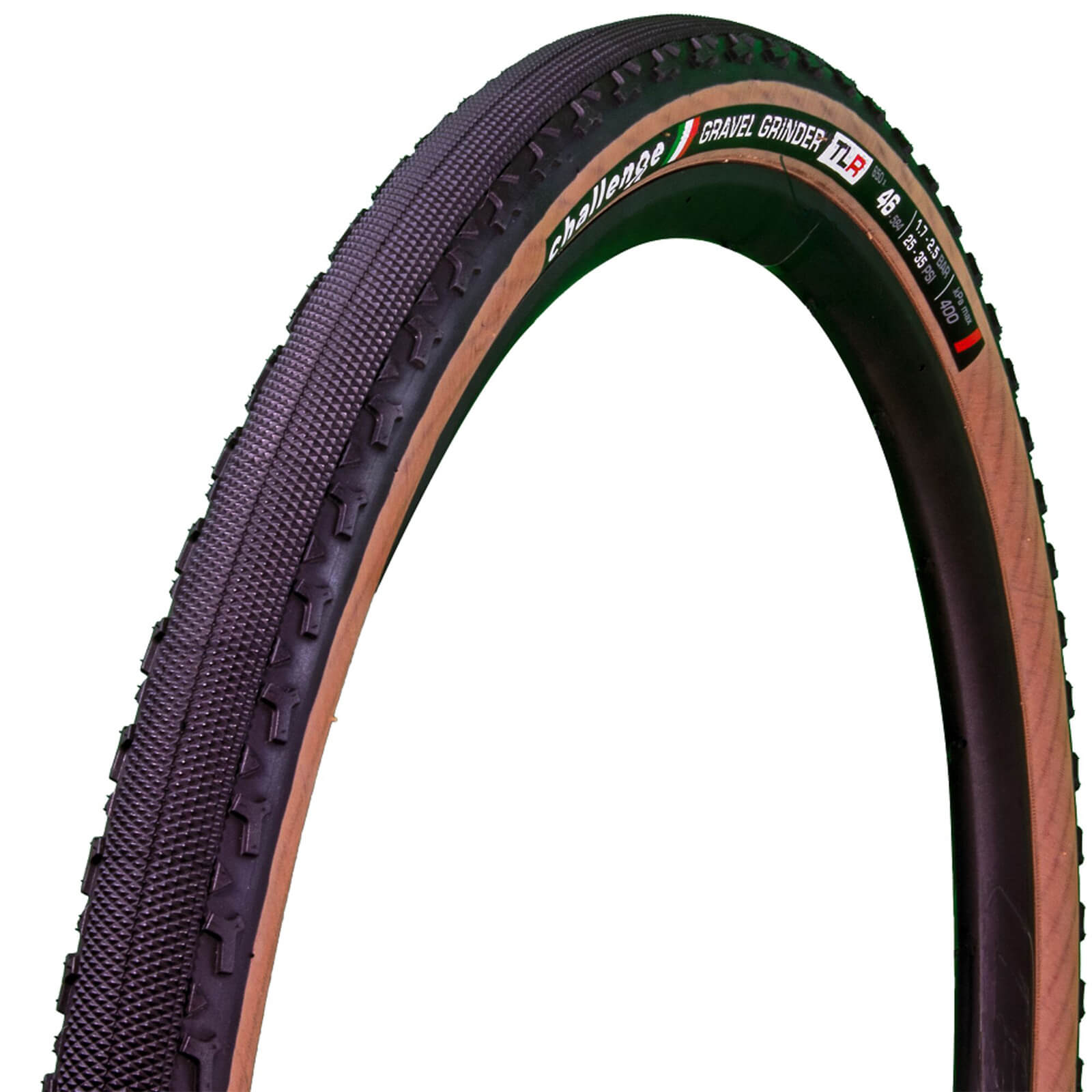 Challenge Gravel Grinder PRO HTLR Gravel Tyre - 700c x 33mm - Tan