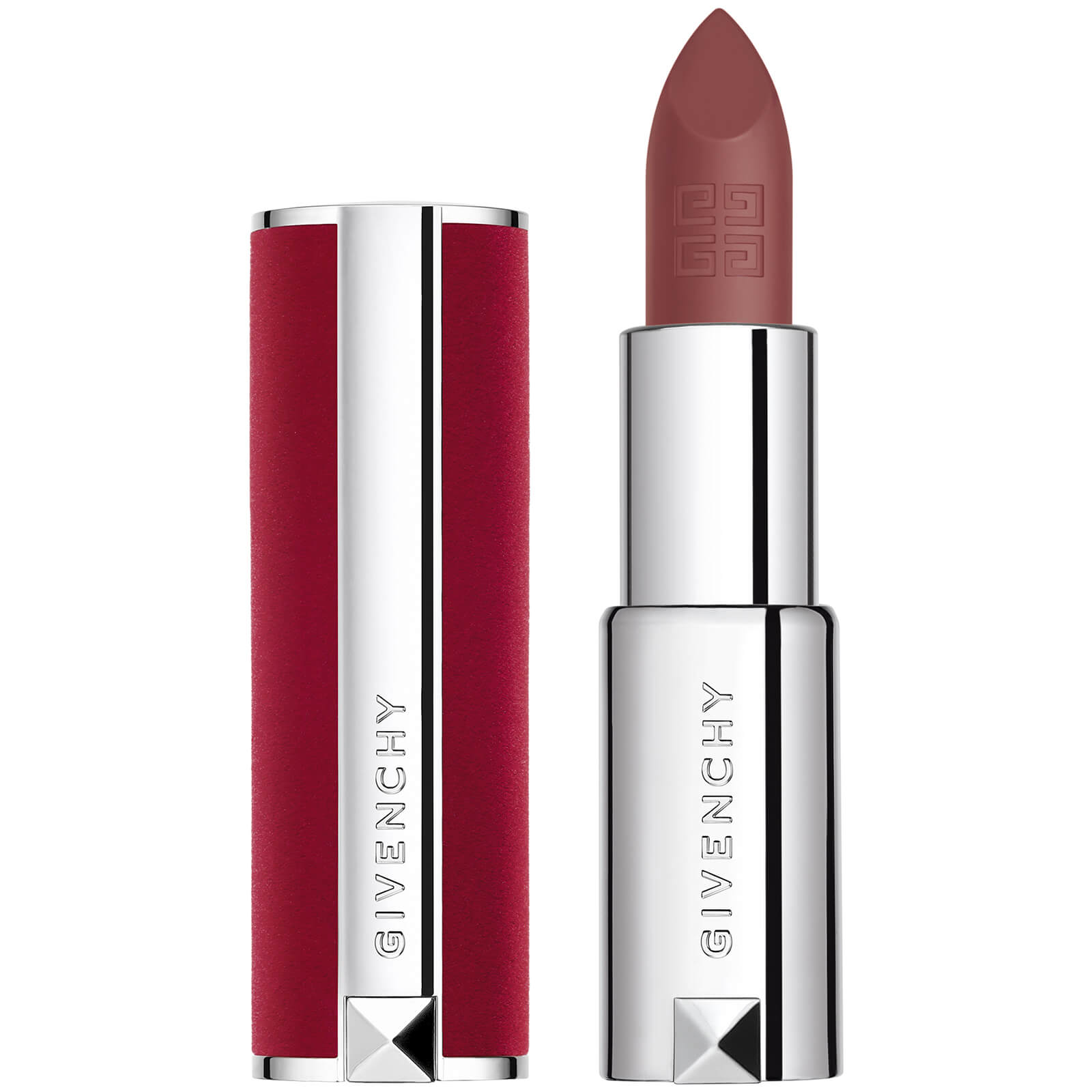 Givenchy Le Rouge Deep Velvet Lipstick 3.4g (various Shades) - N28 Rose Fume In N28 Rose Fume