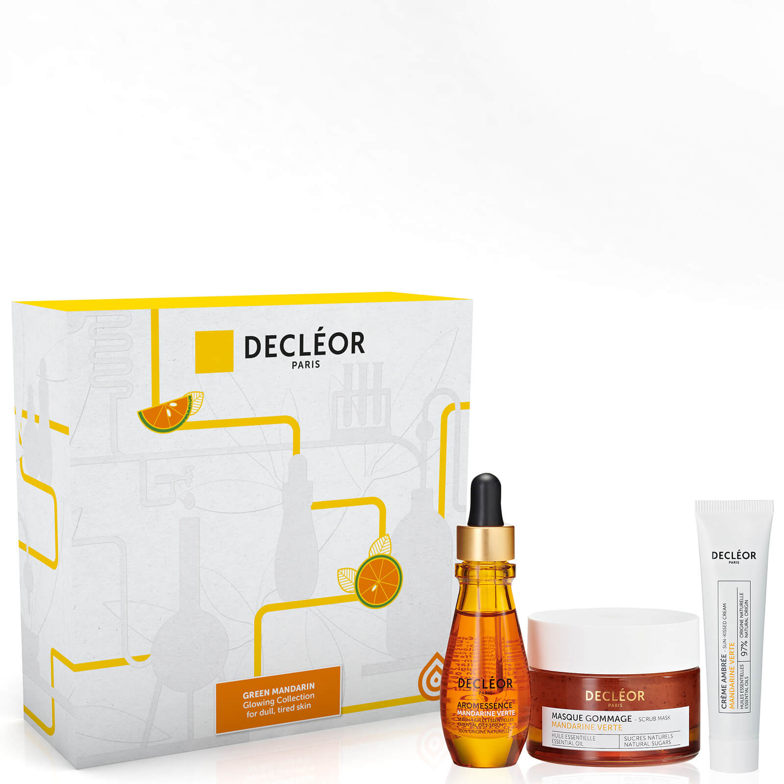DECLÉOR Green Mandarin Glowing Collection for Dull/Tired Skin