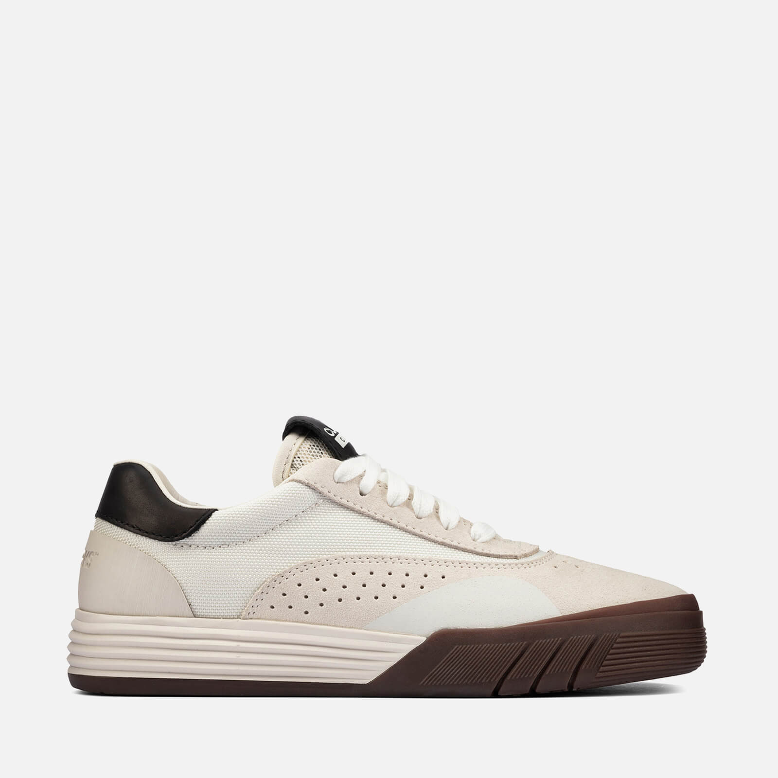 Clarks Youth Cica Trainers - Off White Suede - UK 3 Kids