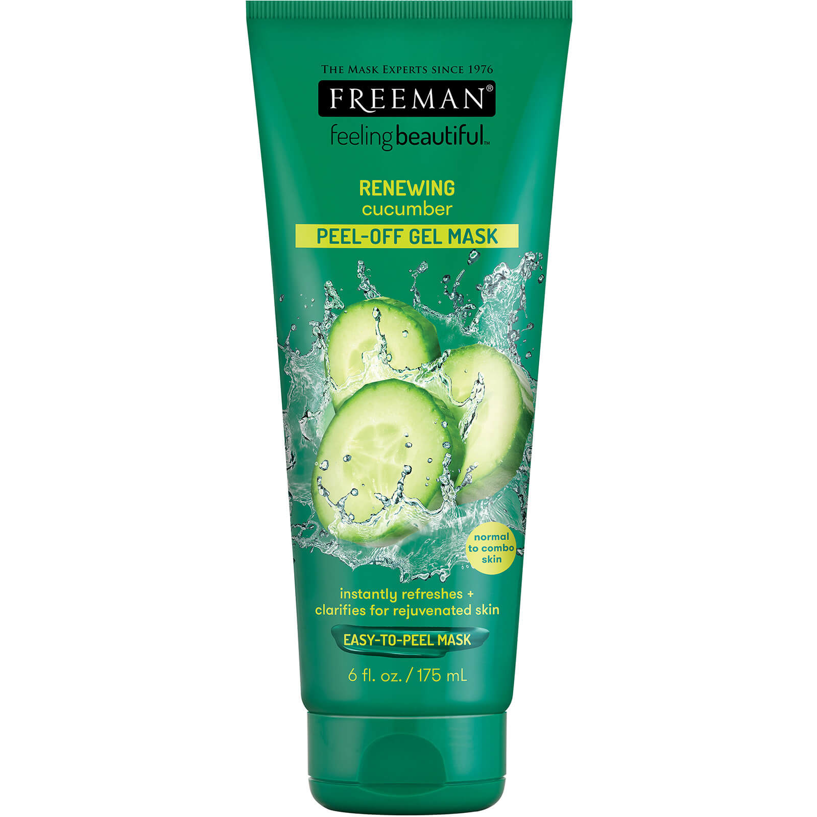 Freeman Beauty Renewing Cucumber Peel Off Gel Mask 6 fl. oz
