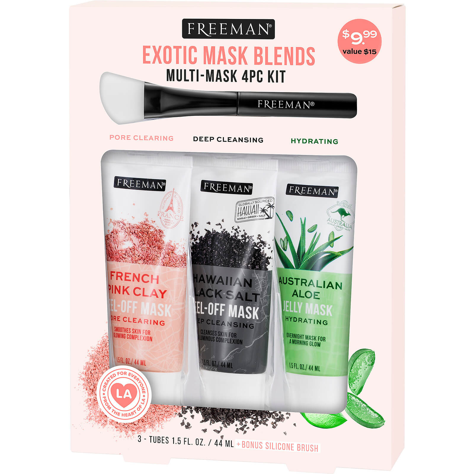 Freeman Beauty Exotic Mask Blends Mutli Mask Kit