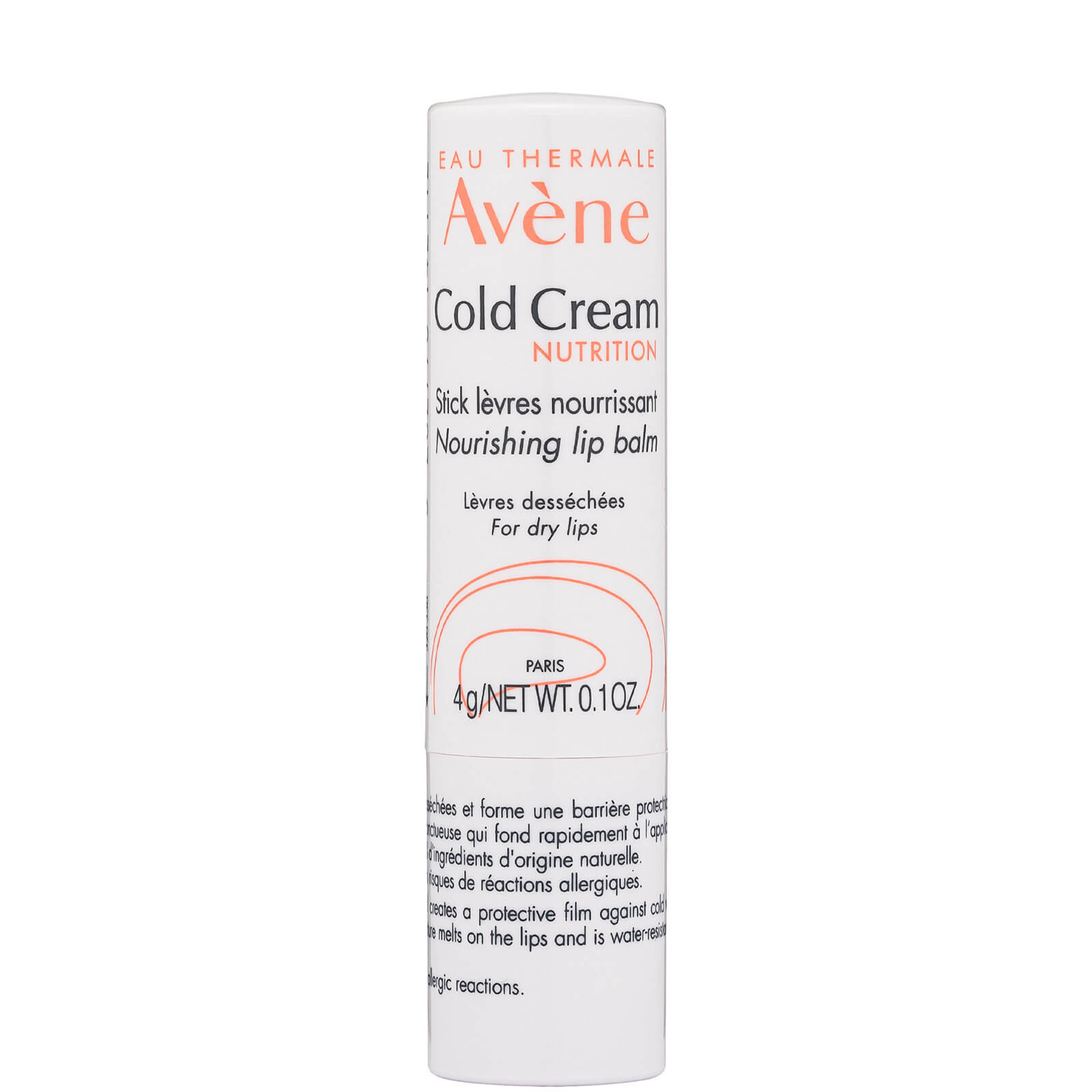 Shop Avene Cold Cream Nutrition Nourishing Lip Balm (0.1 Oz.)
