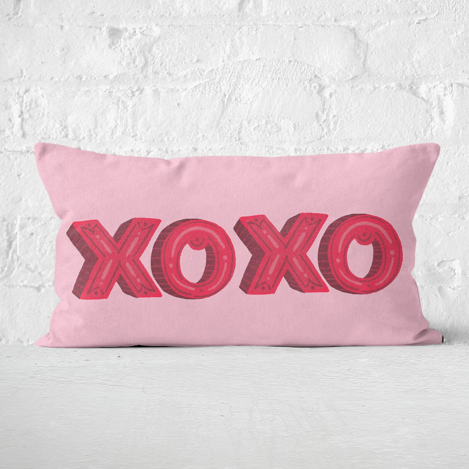 XOXO Rectangular Cushion - 30x50cm - Soft Touch