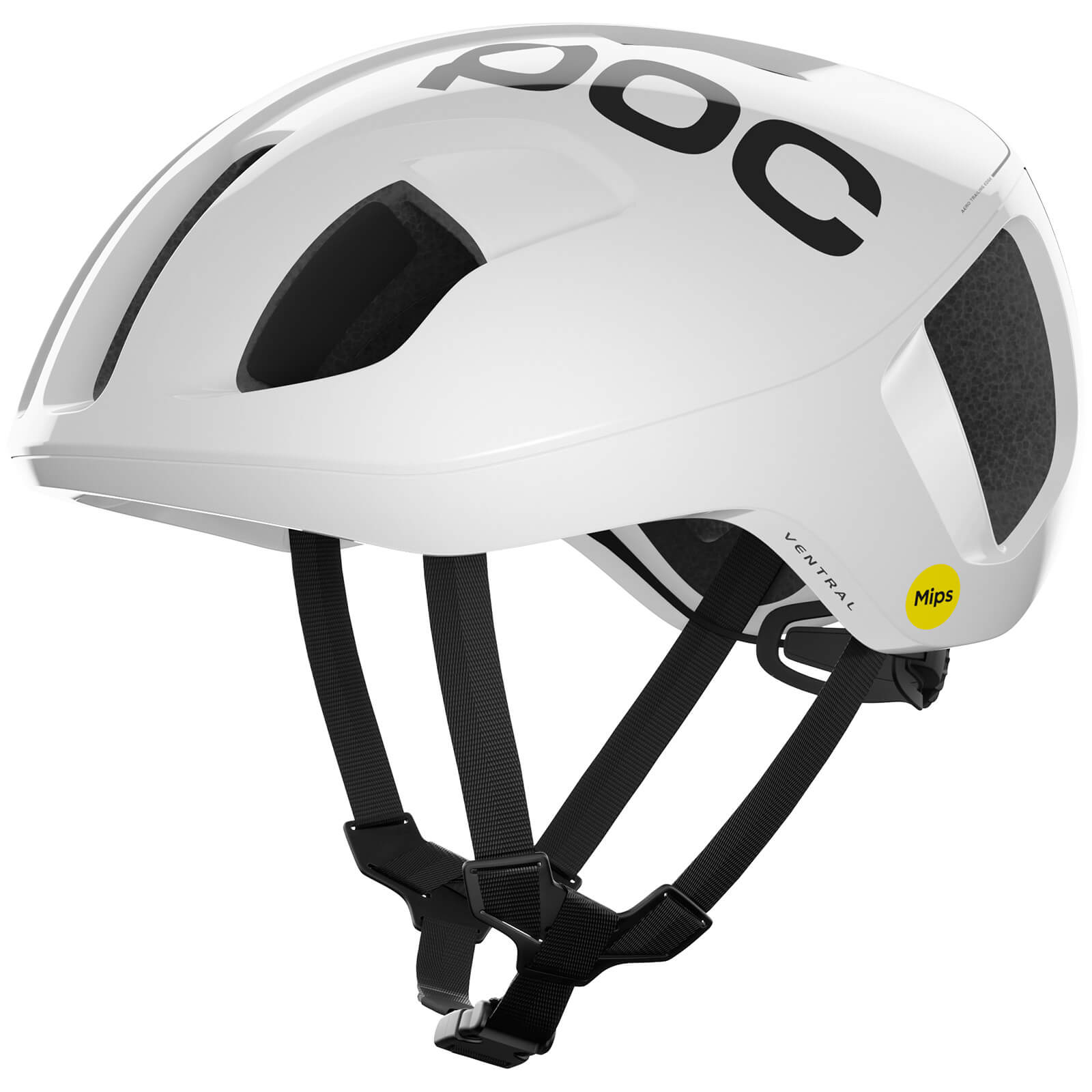 POC Ventral MIPS Road Helmet - M - Hydrogen White