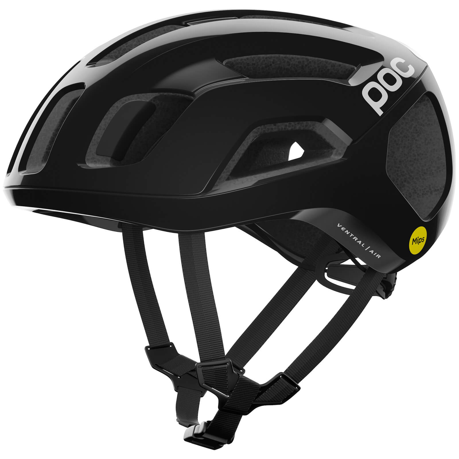 POC Ventral Air MIPS Road Helmet - S - Uranium Black