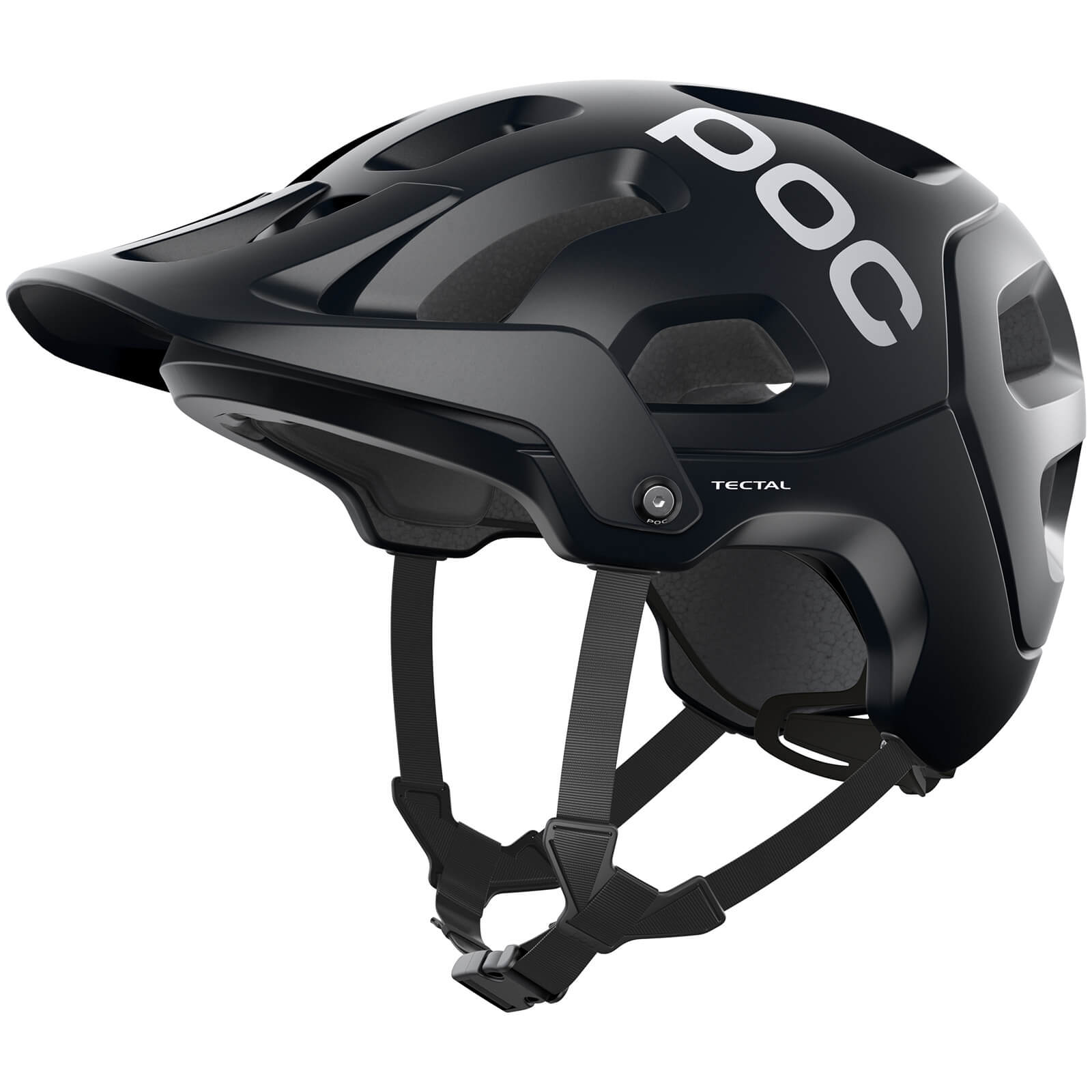 POC Tectal MTB Helmet - L - Uranium Black Matt