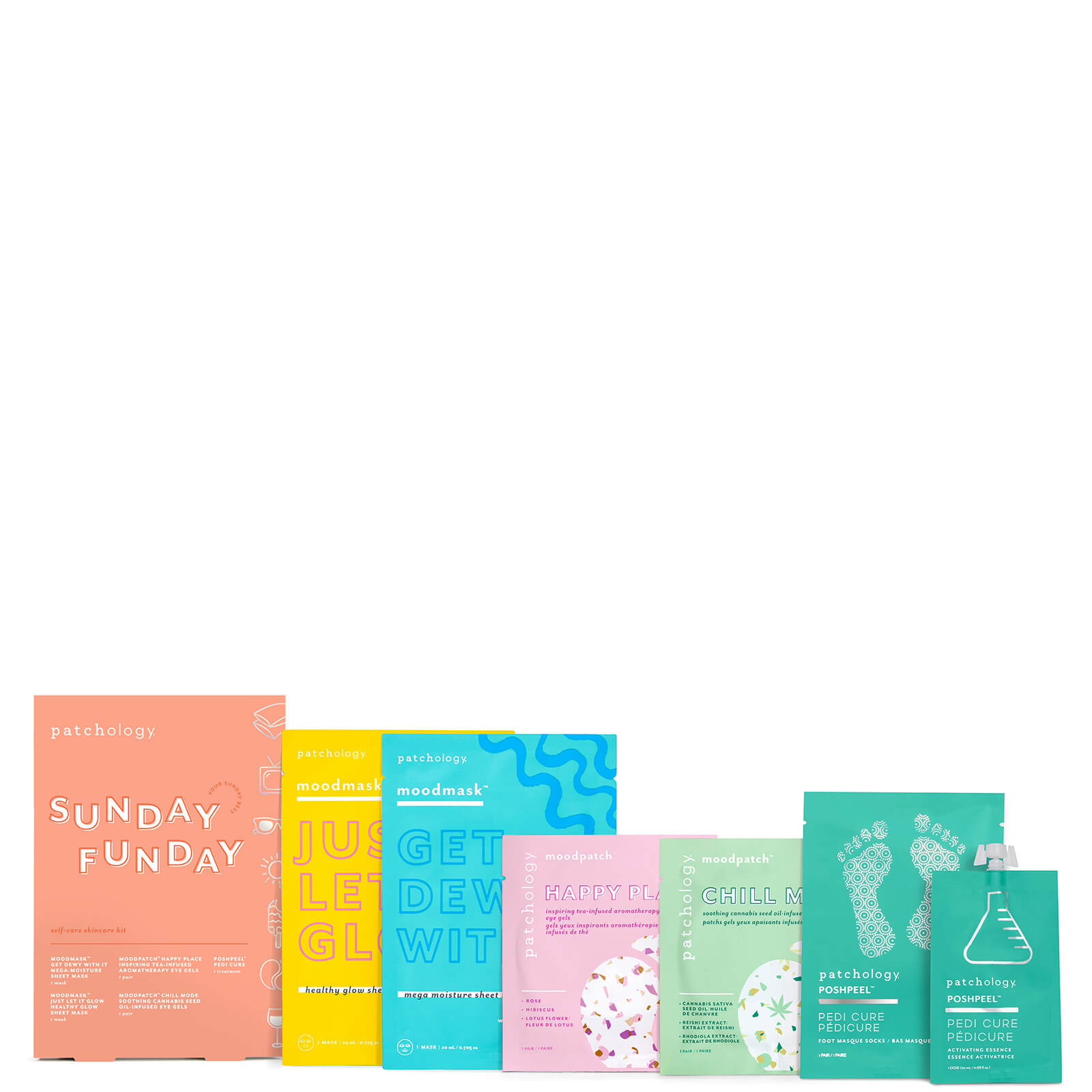 

Patchology Sunday Funday Self Care Kit