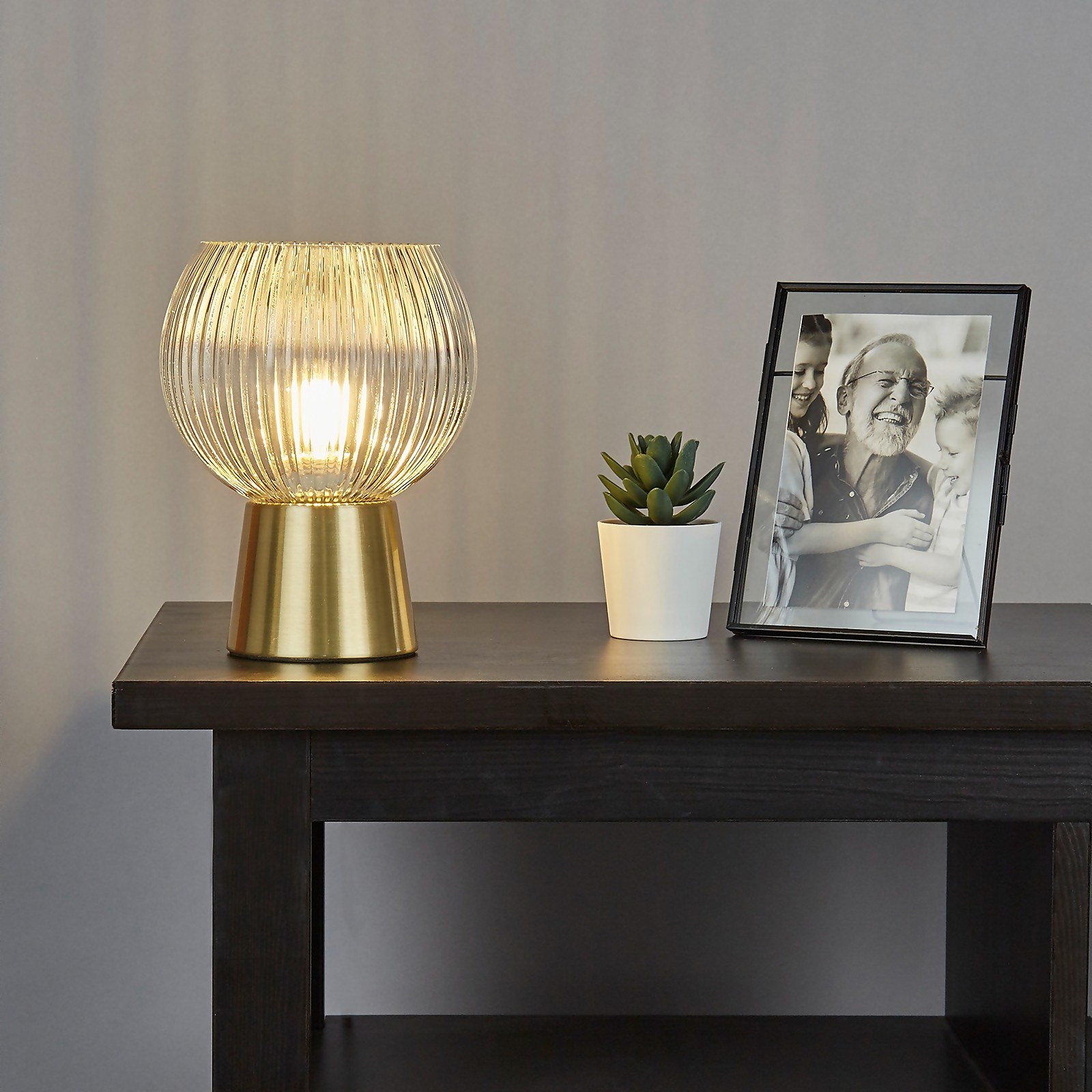 Photo of Naomi Table Lamp - Clear