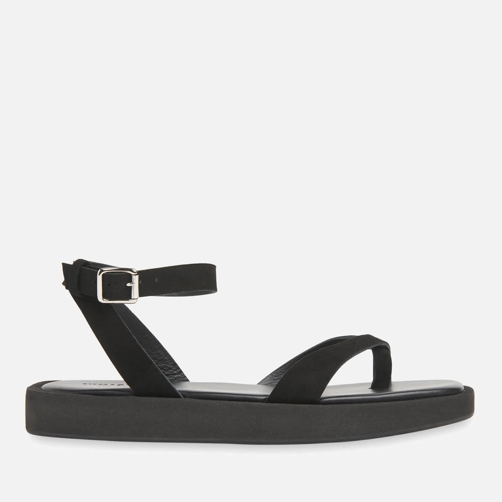 Whistles Women%27s Renzo Chunky Toe Loop Sandals - Black