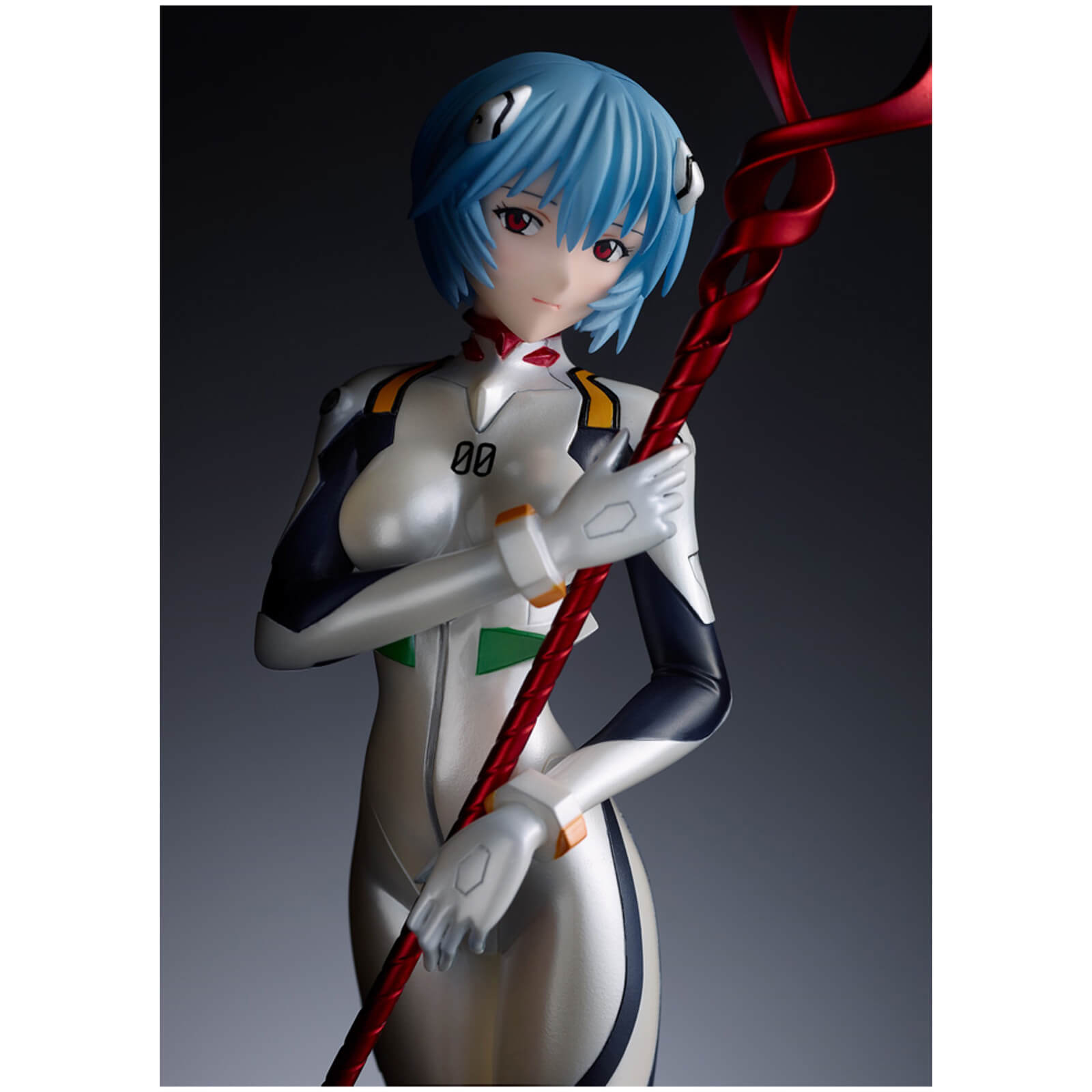 Wave Evangelion 1/7 Scale Figure - Rei Ayanami (Plugsuit Style) (Pearl Version)