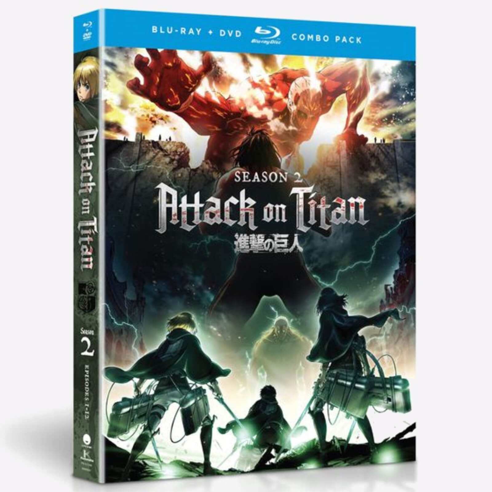 

Attack On Titan: Season 2 (Includes DVD)