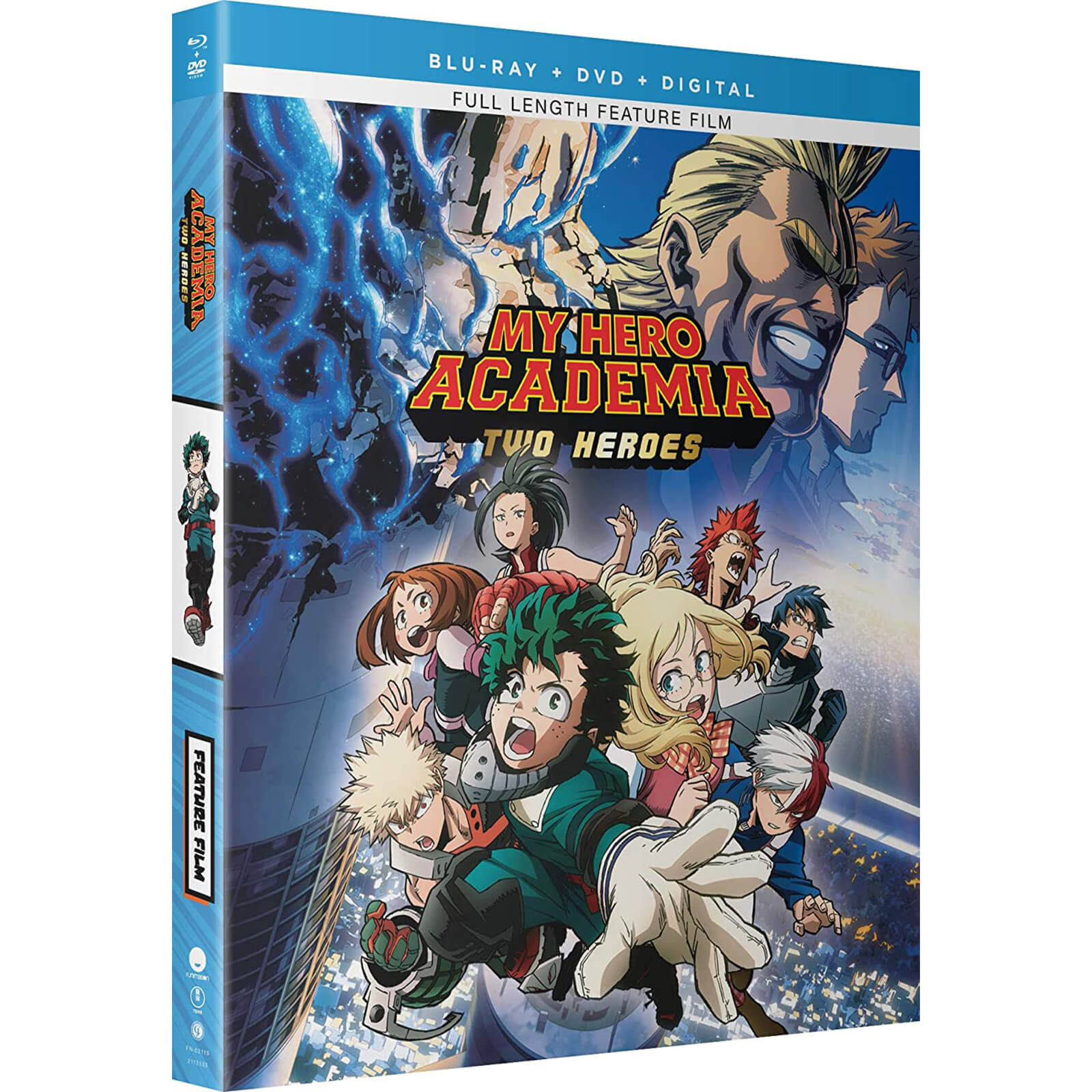 My Hero Academia Two Heroes Includes Dvd Digital Us Import