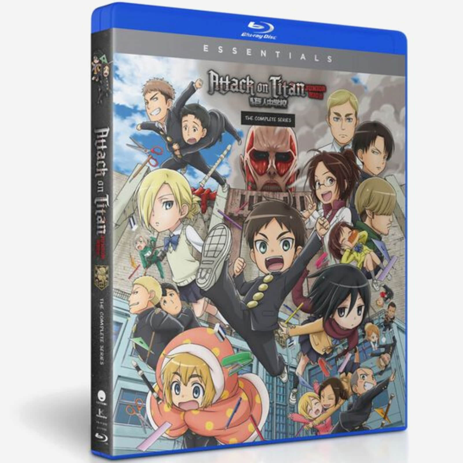 Click to view product details and reviews for Attack On Titan Junior High The Complete Series Essentials Us Import.