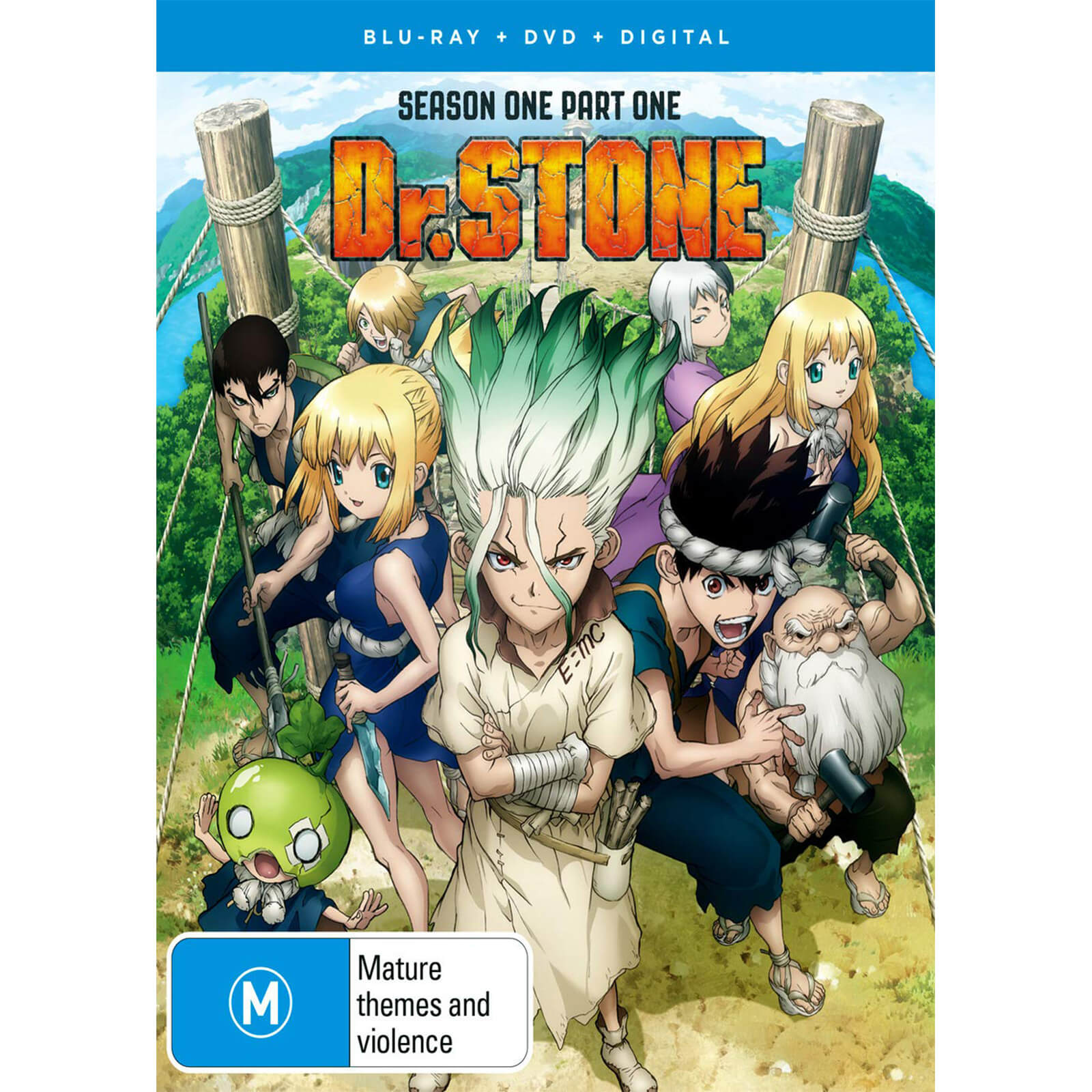 Dr Stone Season One Part One Includes Dvd Digital Us Import