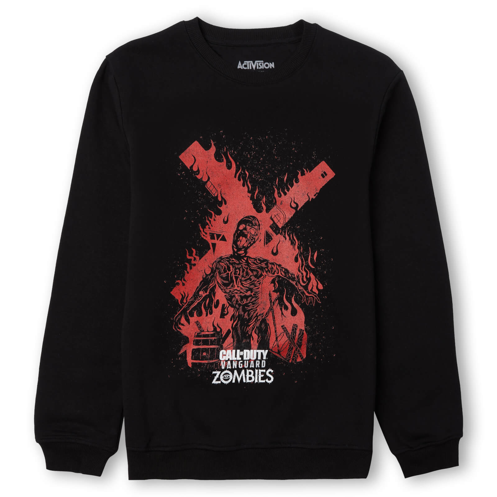 Call Of Duty Flame Sweatshirt - Black - XXL - Black