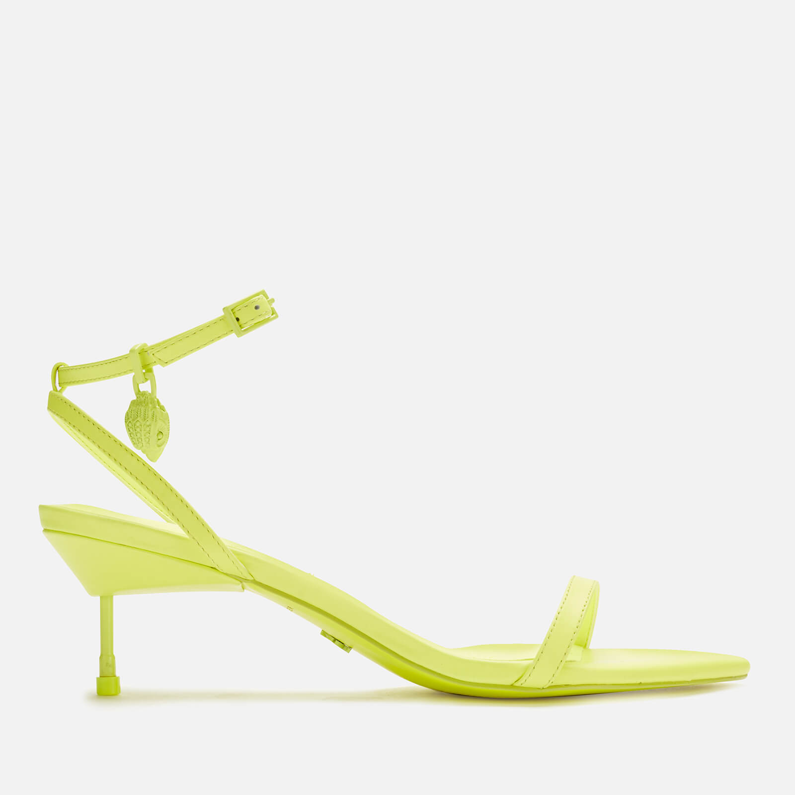 Kurt Geiger London Women's Shoreditch Barely There Heeled Sandals - Yellow - UK 3