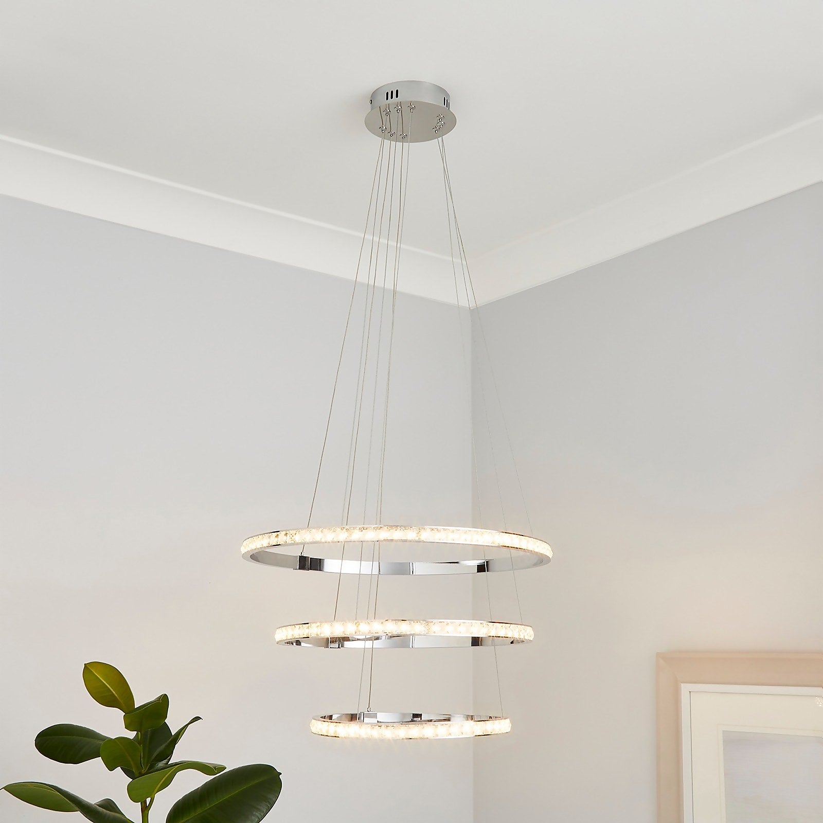 Homebase Edit - Napier LED 3 Tier Pendant Ceiling Light thumbnail