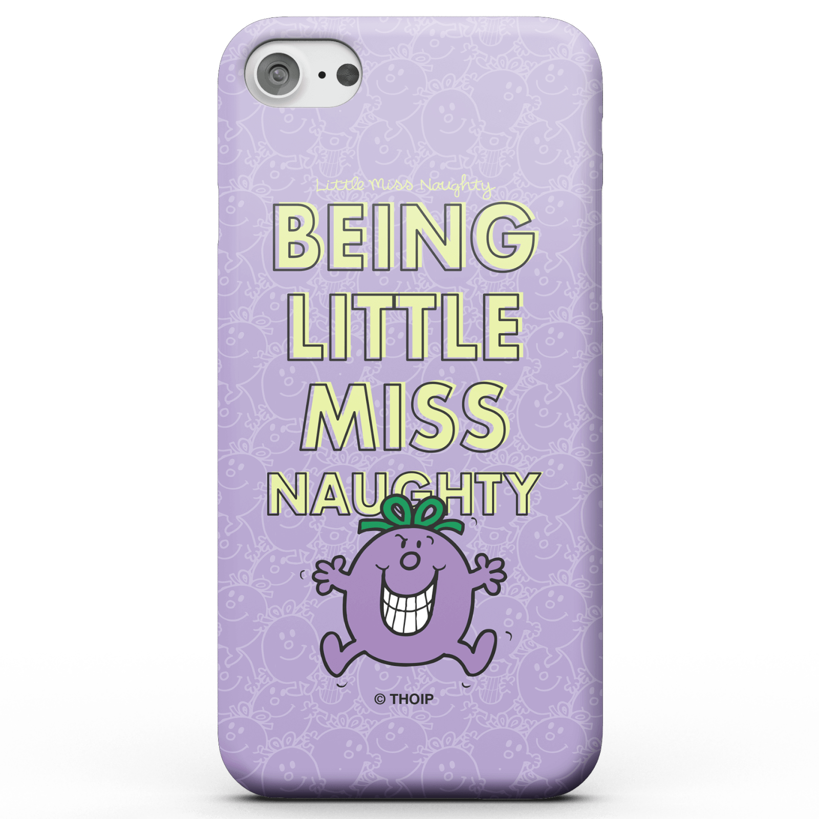 Mr Men & Little Miss Being Little Miss Naughty Phone Case for iPhone and Android - iPhone 5/5s - Snap Case - Matte